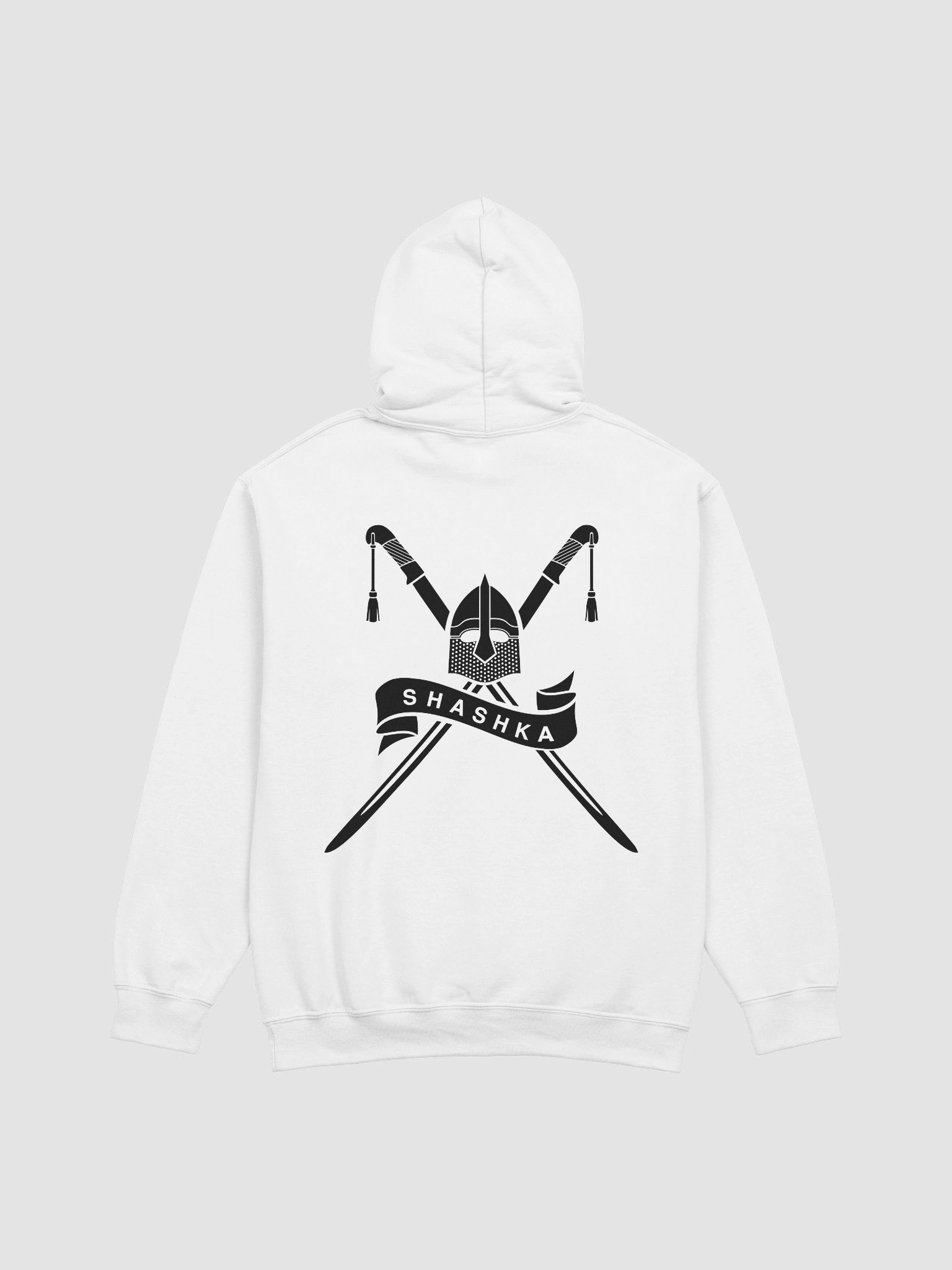 Classic Hoodie - black Shashka on back product image (1)