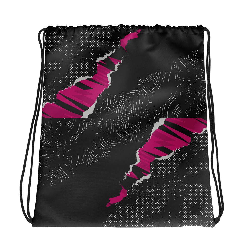 Purple Flash | Drawstring bag product image (2)