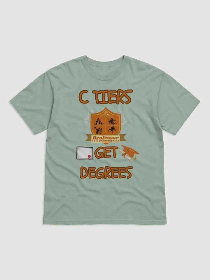 C Tiers Get Degrees Crest T-Shirt product image (6)