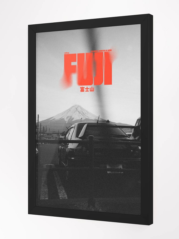 FUJI POSTER (w/ frame) product image (2)