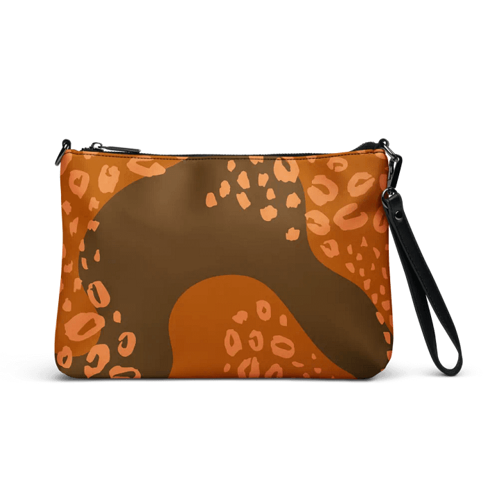 Orange Leopard Allure Crossbody Bag product image (1)