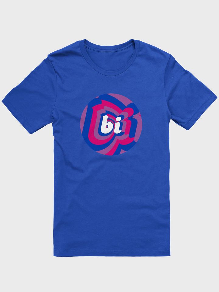 swirly bisexual t-shirt product image (1)