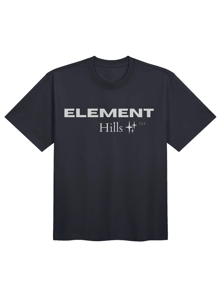 Pixelated City Comfort Logo Box Tee Element Hills Blank product image (1)