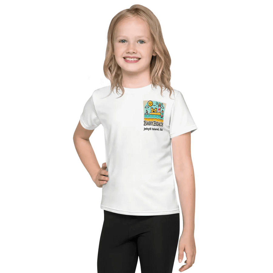 Sunshine Shores All-Over Print Kid's Tee - Jekyll Island, GA product image (1)