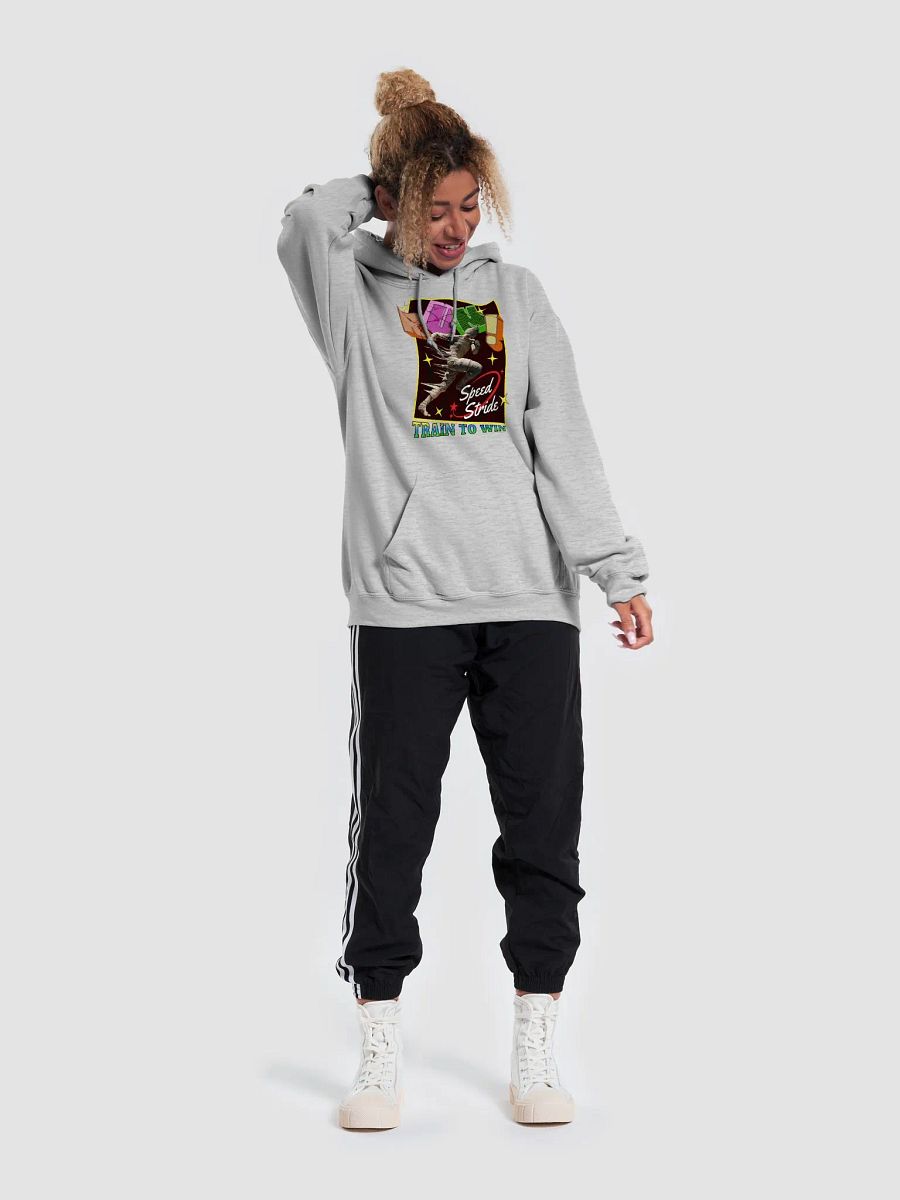 Train To Win Block Letters Run! Speed Stride Classic Hoodie product image (3)