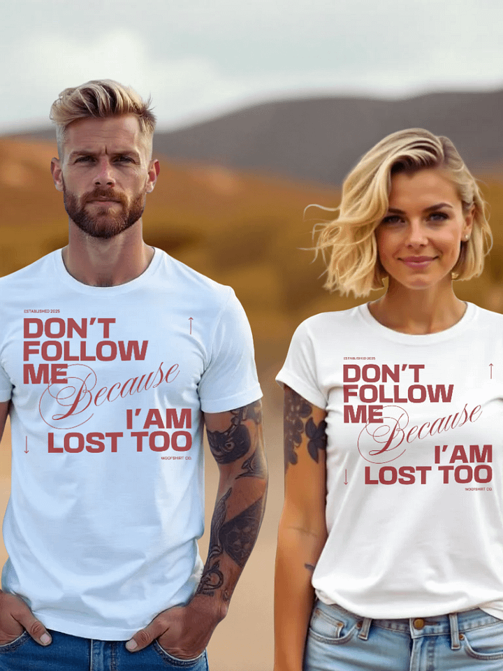 Don´t follow me | Comfort Colors Unisex T-Shirt product image (1)