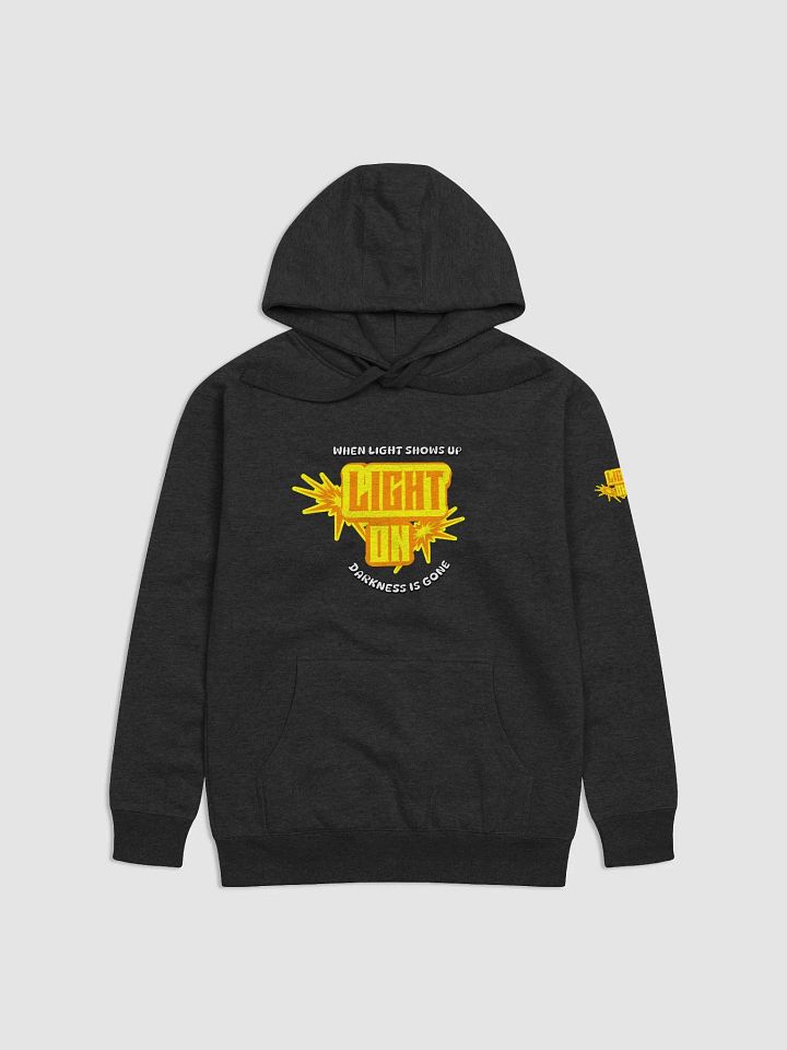 Light On Christian Sweatshirt | Religious Graphic Hoodie | Boho Christian Hoodie | Christian Comic Shout Out | product image (2)