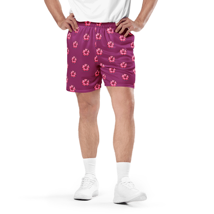 NRG Cherry Blossom Athletic Shorts (Violet) product image (1)