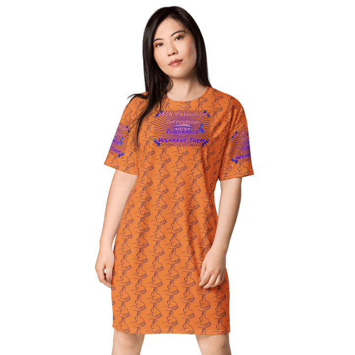Hands Off DEIA, DEIA Strengthens Institutions, Tee Dress product image (1)