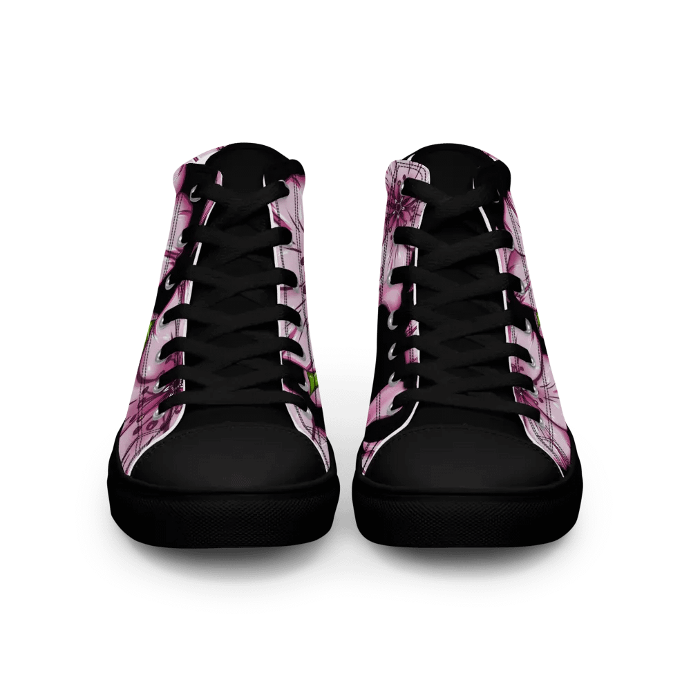 Blossomz & Petalz - Women's High Tops Canvas Shoes product image (8)