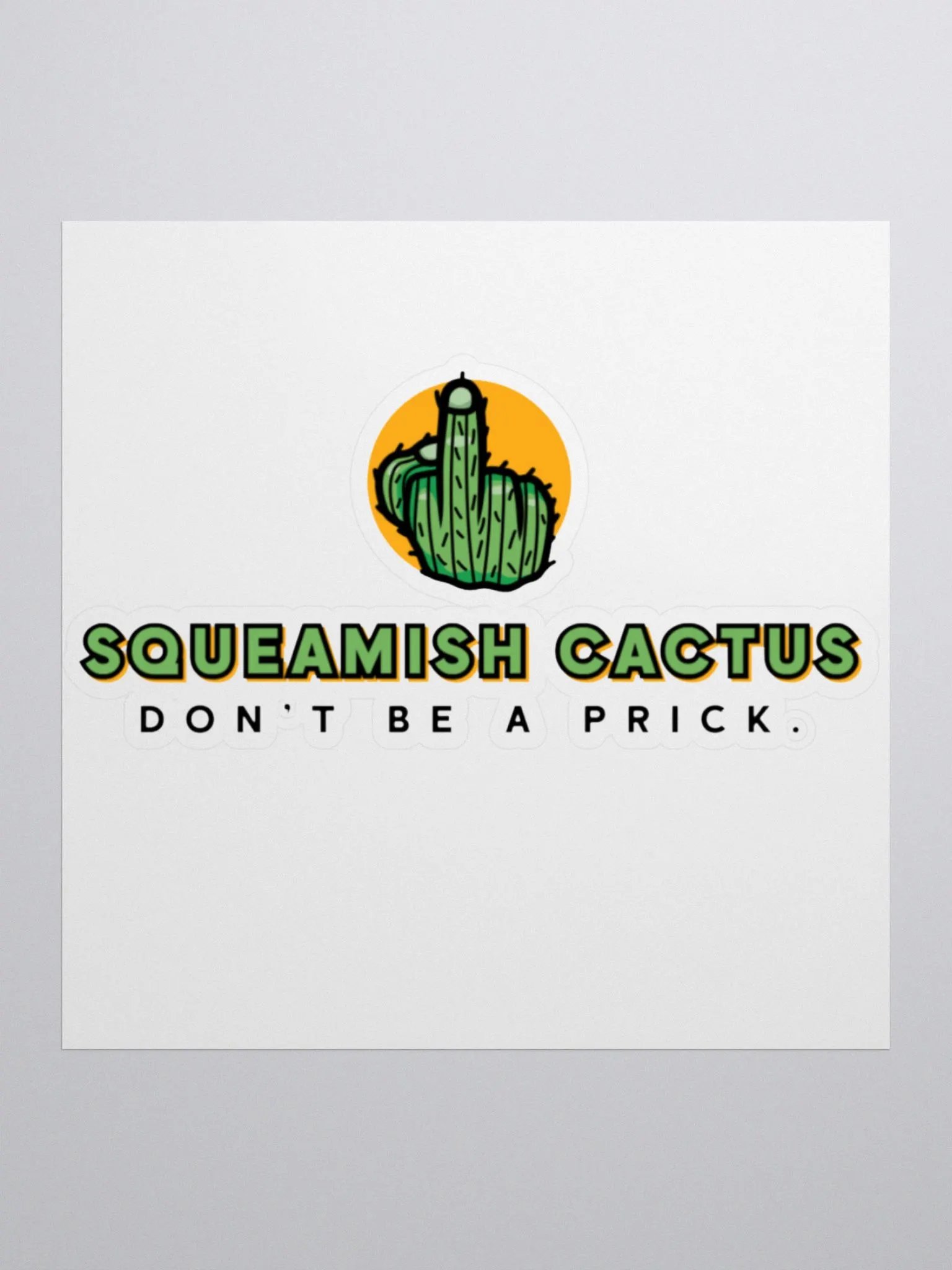 Sassy Cactus Kiss Cut Stickers product image (1)