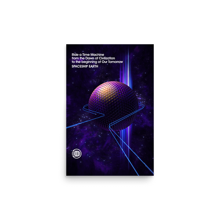 Spaceship Earth Attraction Poster product image (2)