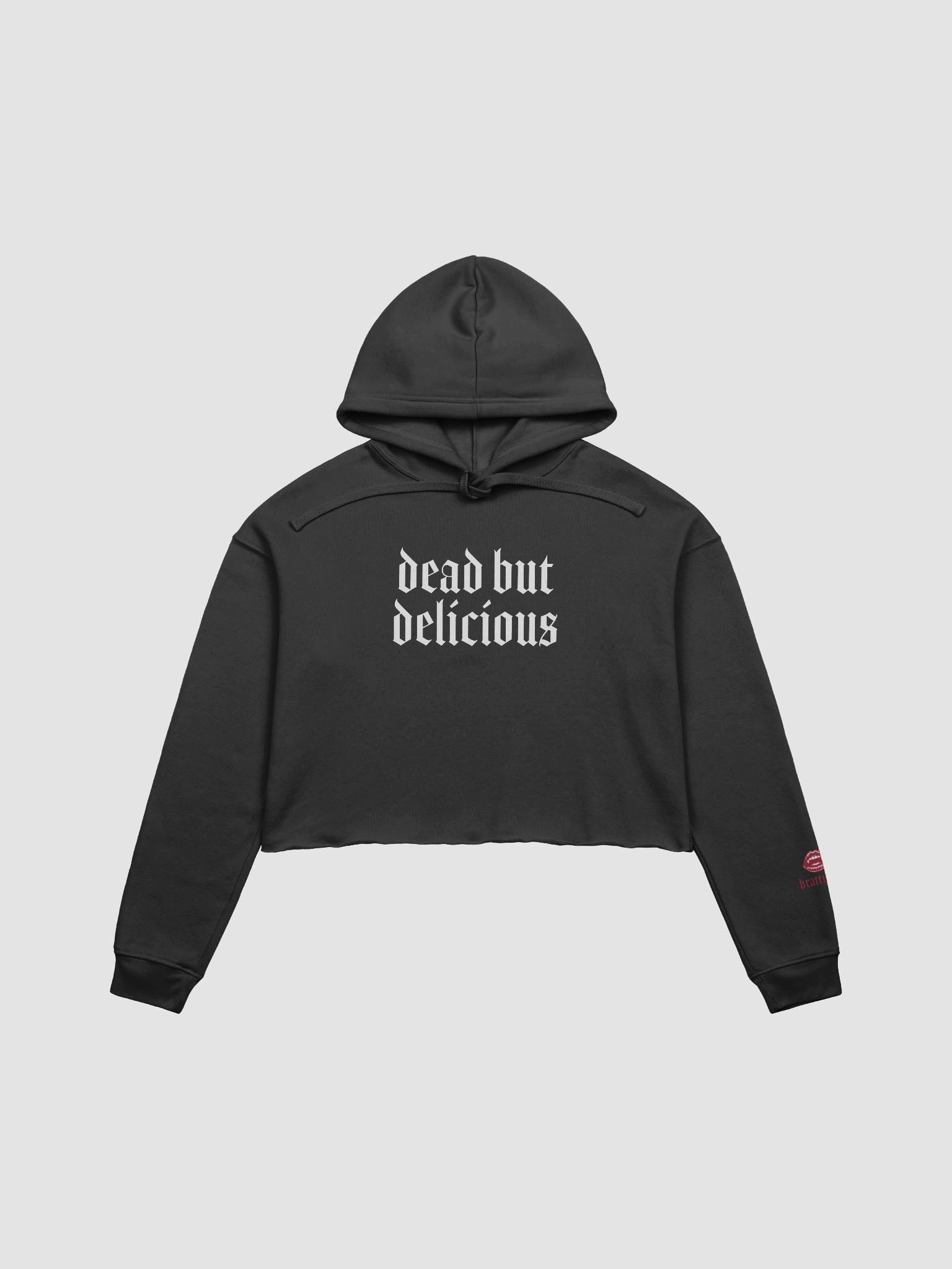 dead but delicious Cropped Hoodie product image (4)