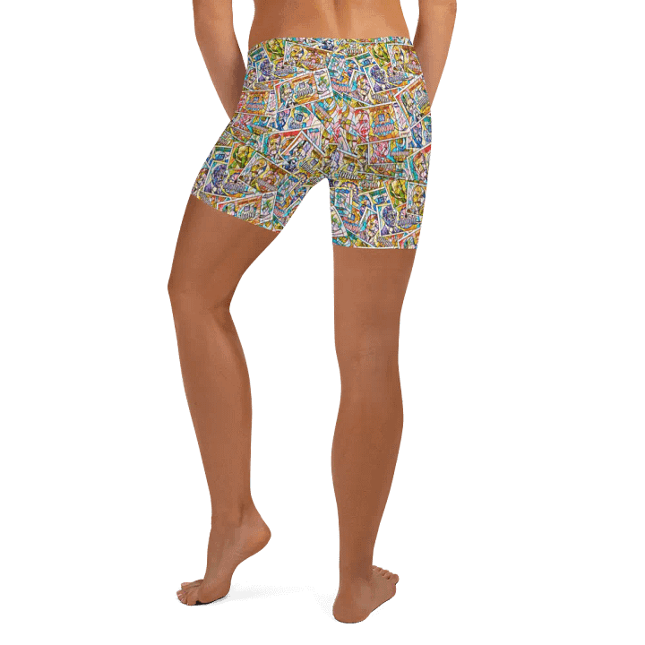 Jugoslovenski inflatorni dinar 1993 (Kolaž/mozaik) All-Over Print Shorts product image (2)