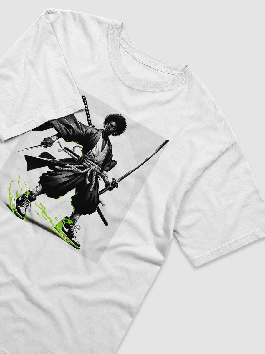 Black Samurai Tee Green V2 product image (11)