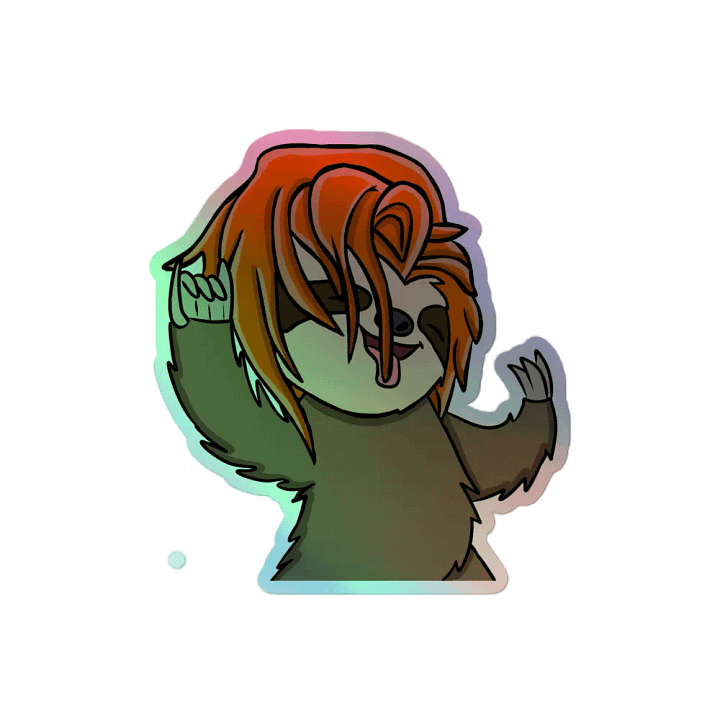 Holographic Sticker Sheet - Rock product image (2)