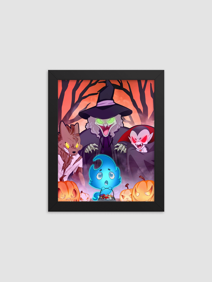 Haunted Nimbus Framed Poster product image (1)