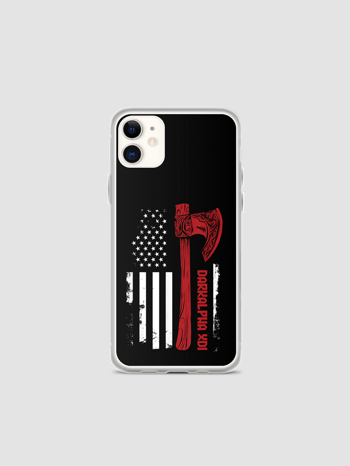 DarkAlpha American Axe Logo Black Phone Case - iPhone product image (1)