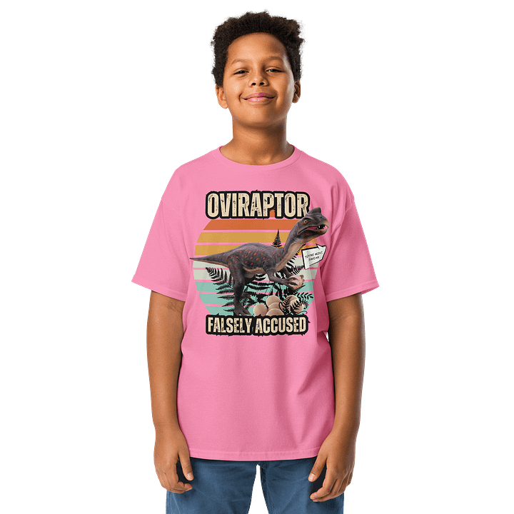 Oviraptor - Falsely Accused Dinosaur Shirt product image (6)