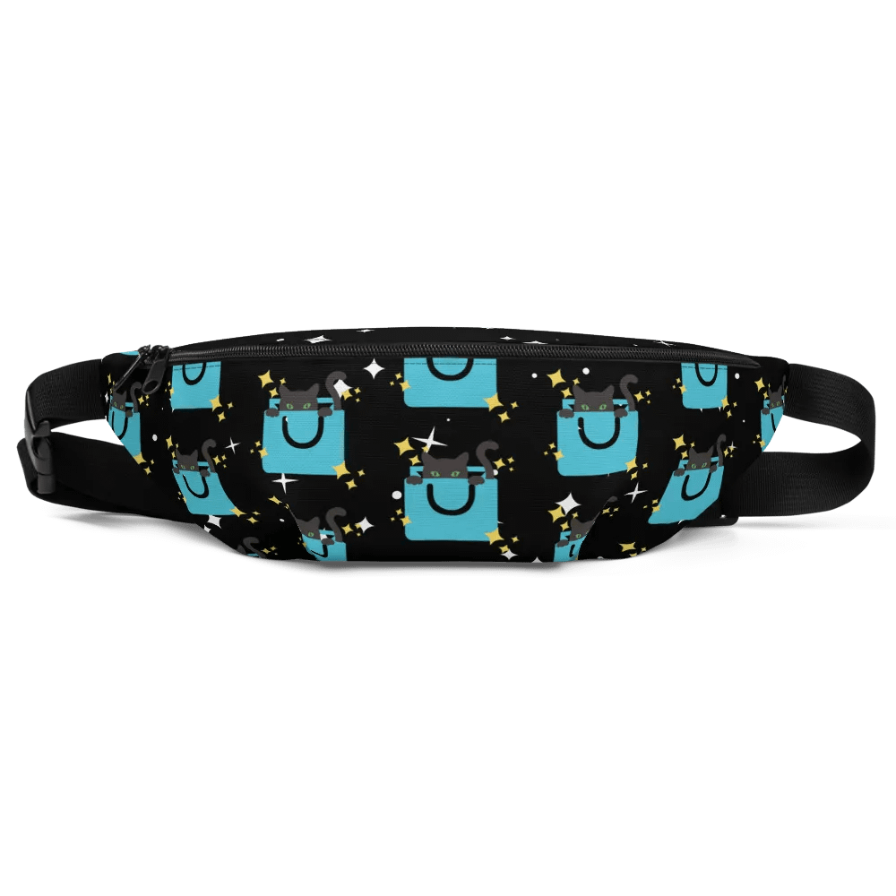 Put the [REDACTED] in the Bag Fannie Pack (Black) product image (3)