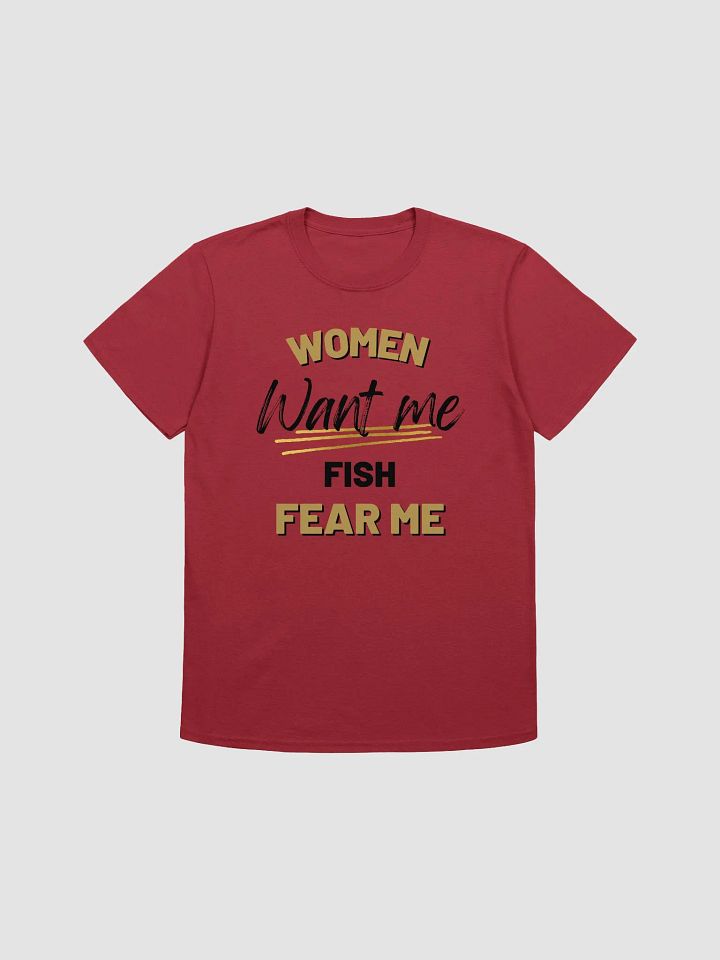 Women Want Me Fish Fear Me Unisex T-Shirt V14 product image (1)