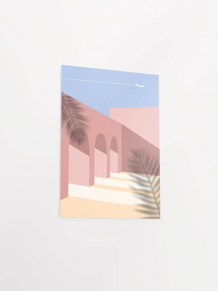 Boho travel art. Morocco poster #4 — boho travel poster product image (8)