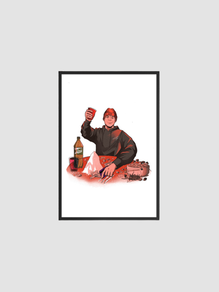 Goblin Party Wood Framed XL Poster product image (1)