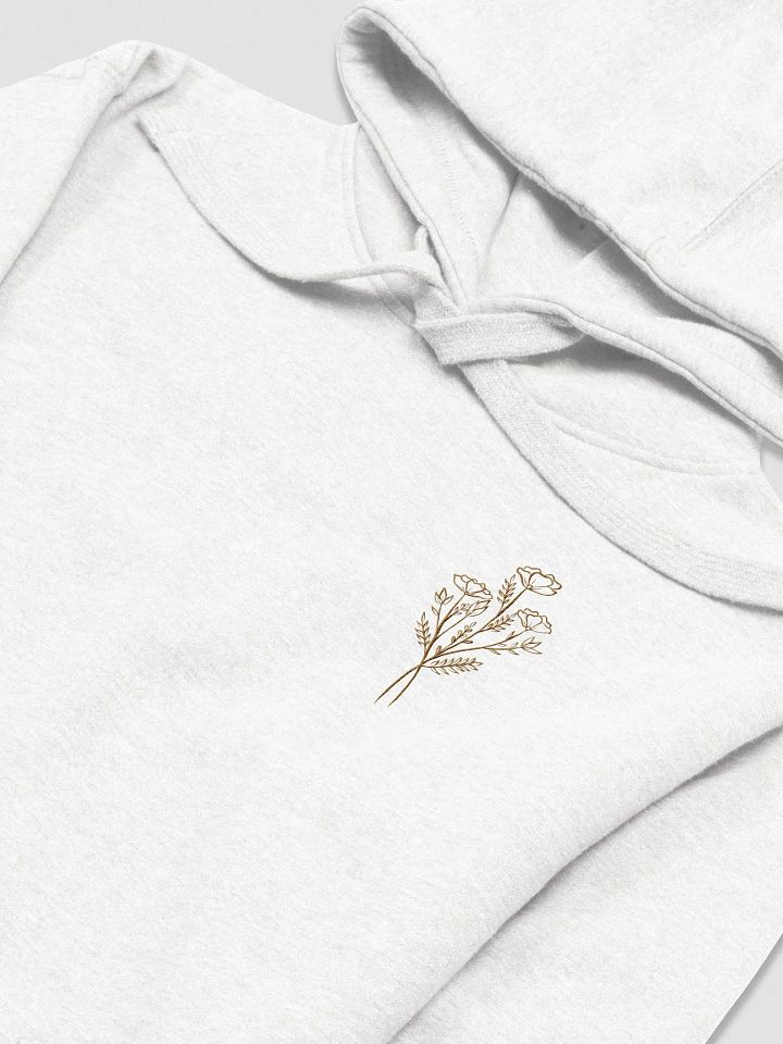 Gold Flower Bunch Embroidered Hoodie product image (4)