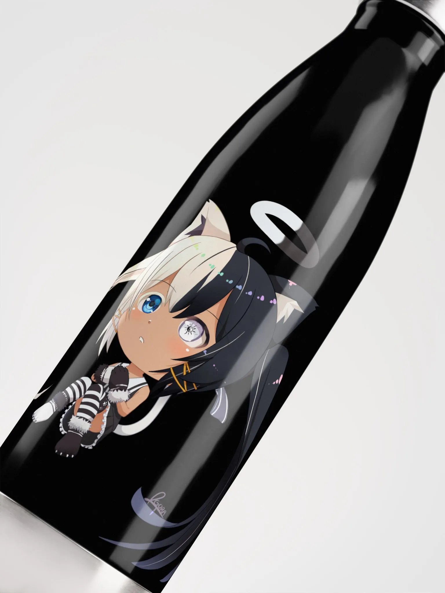 Stainless Steel Water Bottle - Byakko Cute Edition product image (9)
