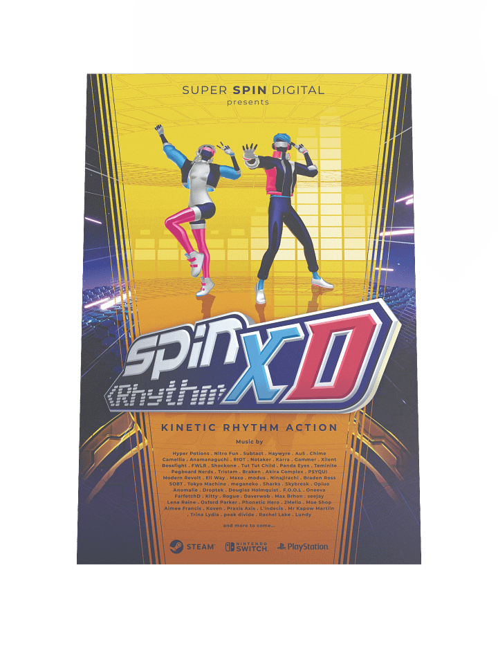 Spin Rhythm XD Movie-Style Matte Poster product image (1)
