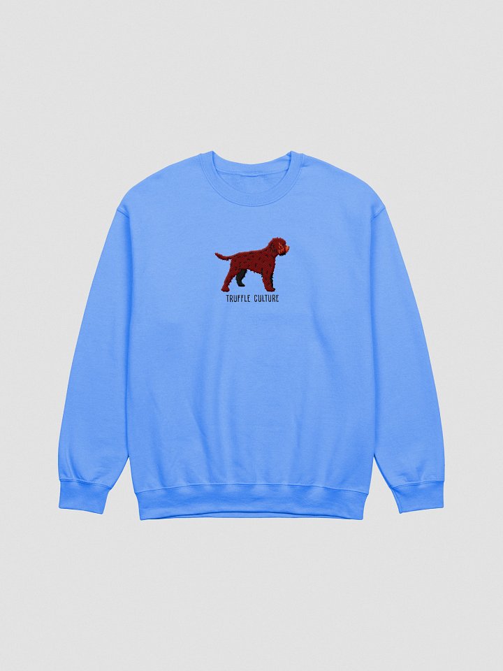 Truffle Culture Sweatshirt (Embroidered) of a Lagotto Romagnolo(Liver) product image (7)