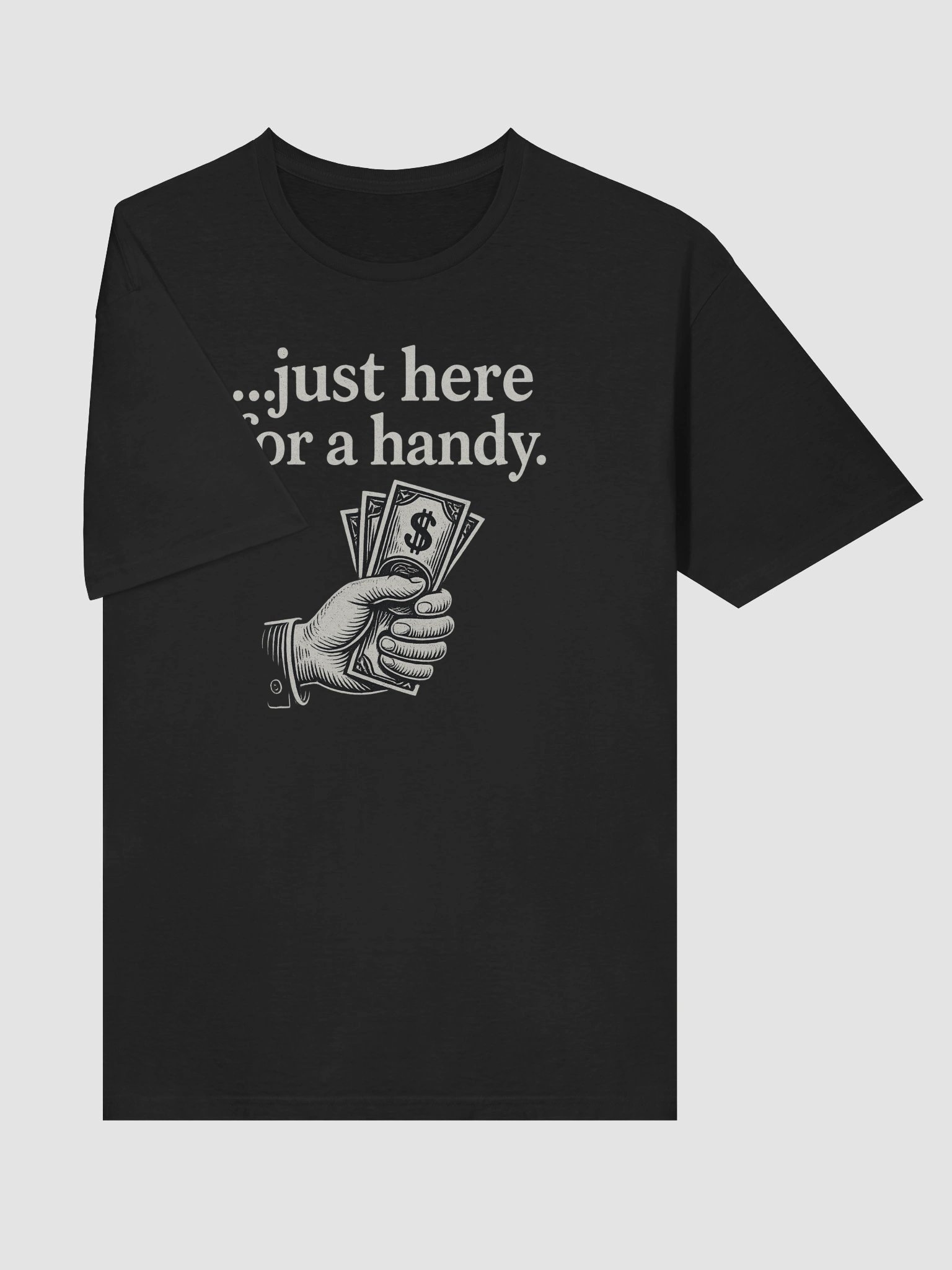Just Here for a Handy Premium Mens T-Shirt product image (29)