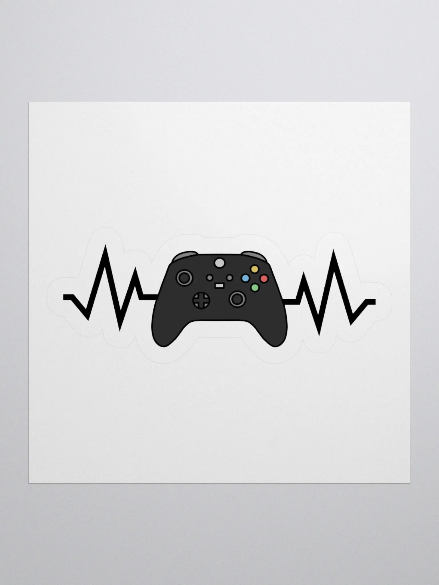 Gamer Pulse Xbox Sticker product image (4)