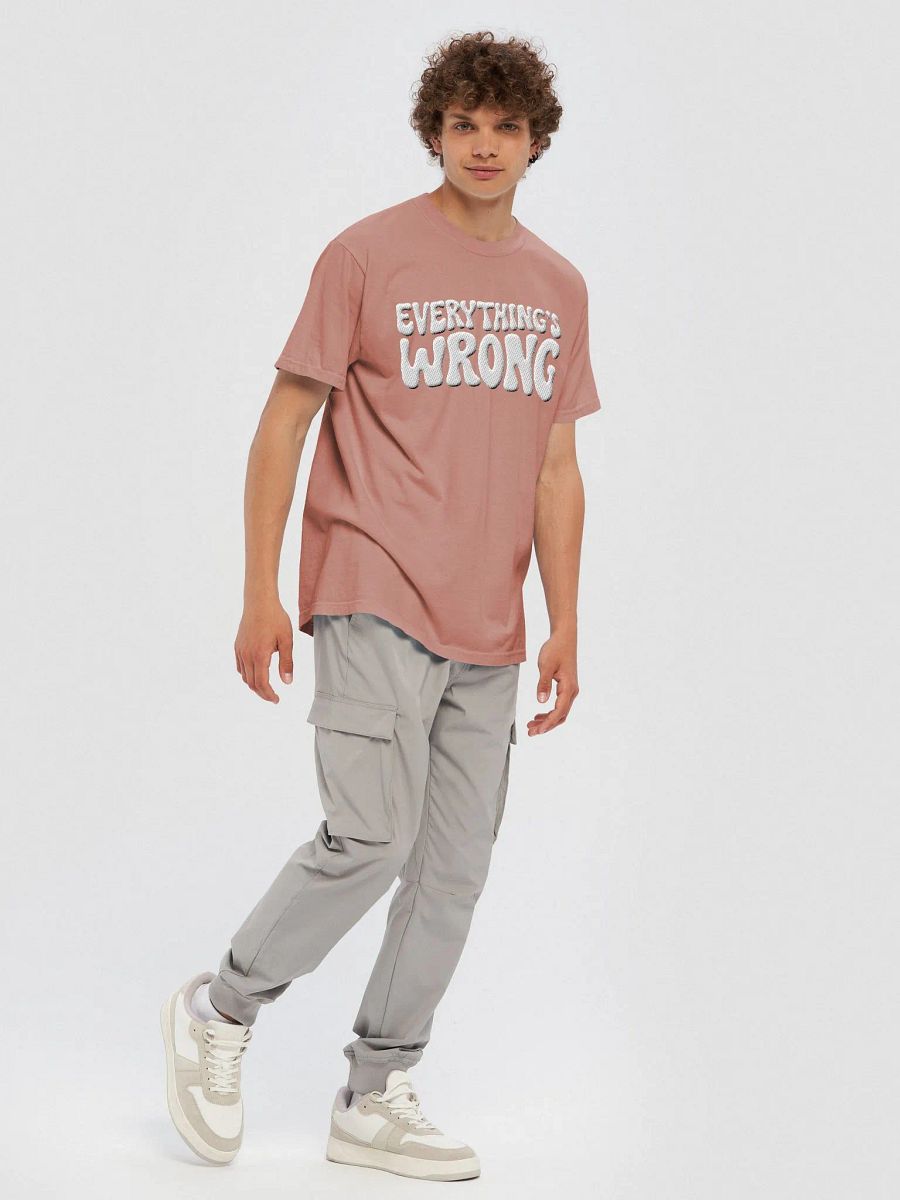'Everything's Wrong' Embroidered Tee product image (6)