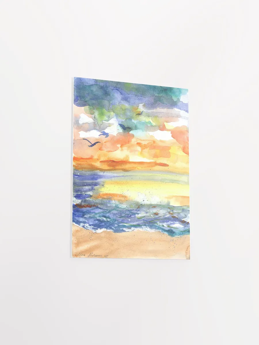 Playful Sea Art Print product image (11)