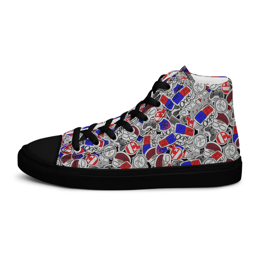 Sticker-Bomb Women's Hi-Tops product image (9)