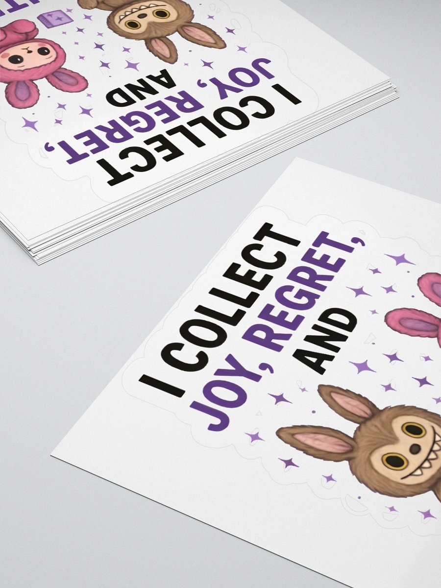 Limited Edition Joy & Regret Kiss Cut Stickerr product image (10)