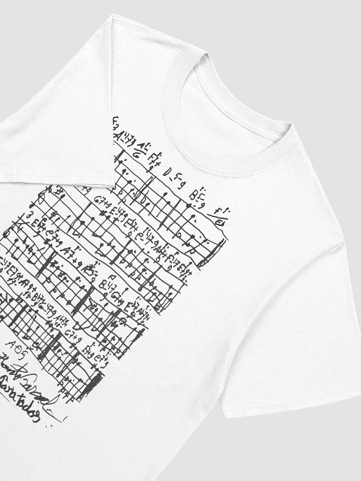 T-Shirt - Music Sheet by Hermeto Pascoal product image (2)