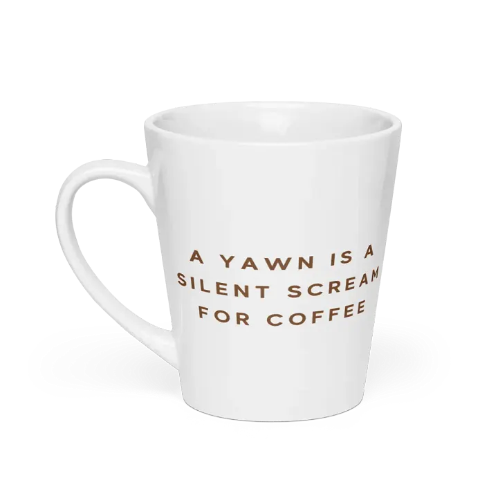 Coffee Time Latte Ceramic Mug  product image (2)