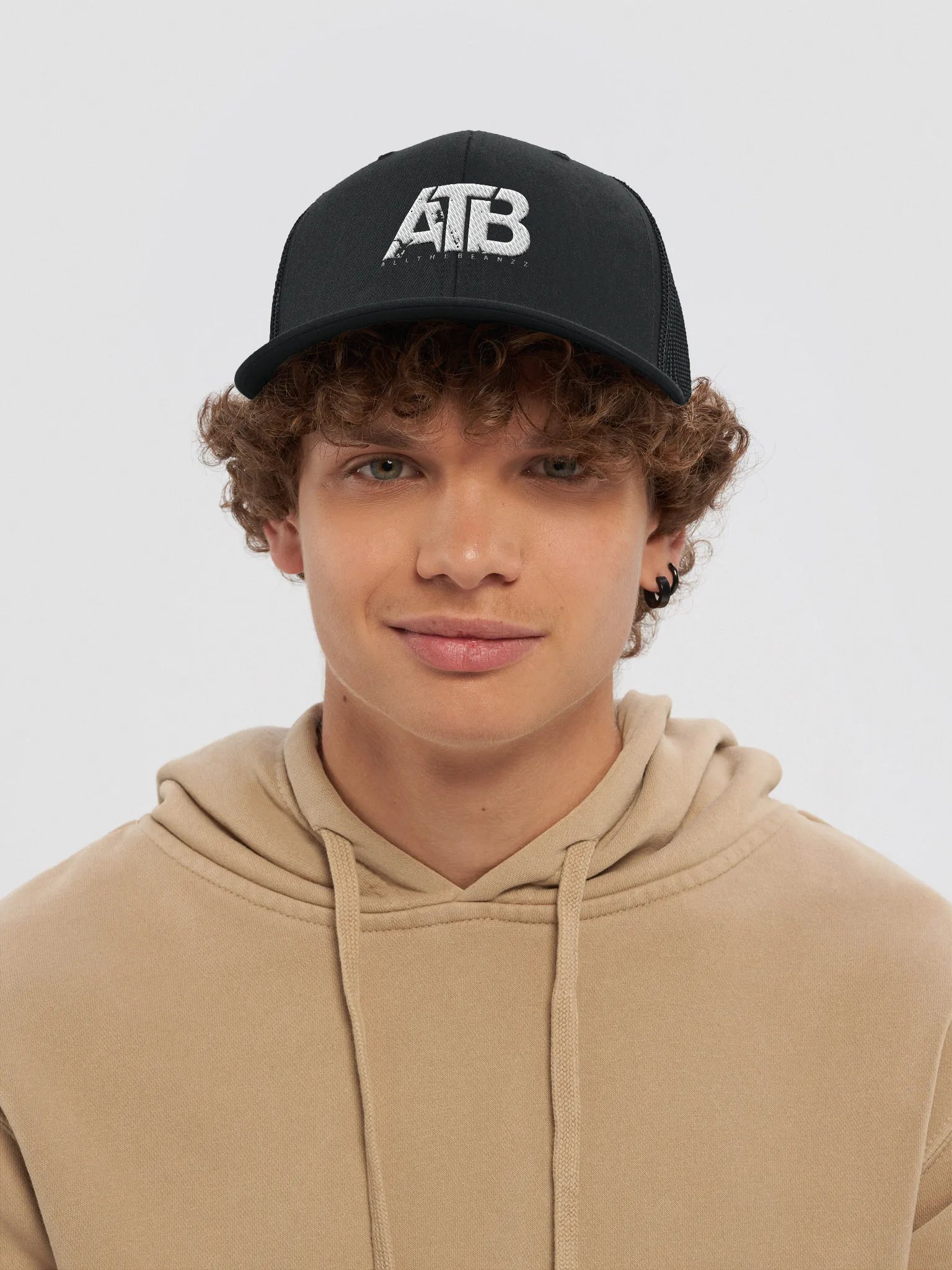 White Logo Hat product image (6)