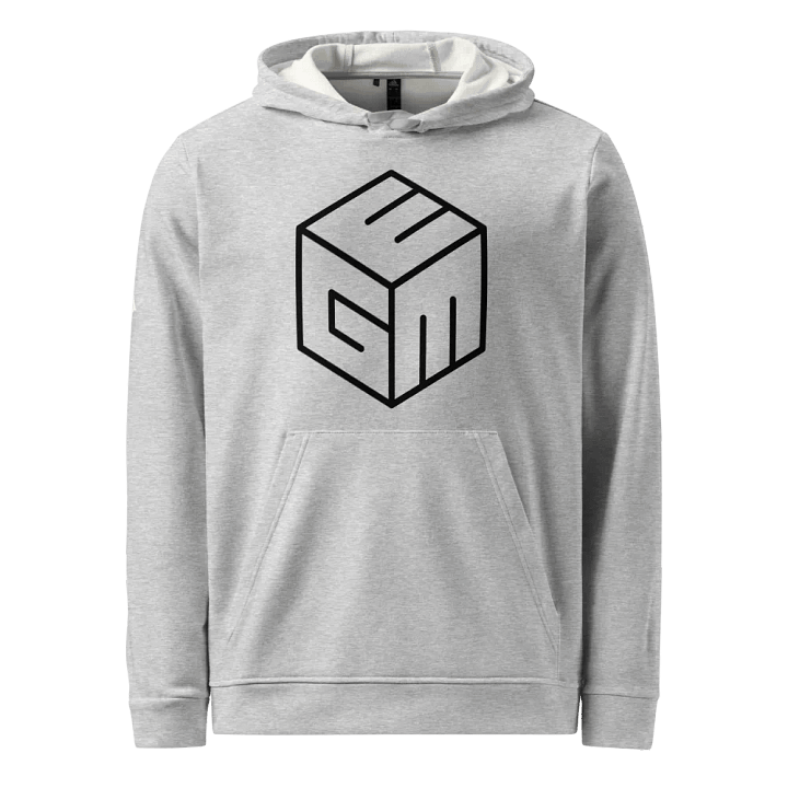 GEM Black Logo adidas Fleece Hoodie product image (1)