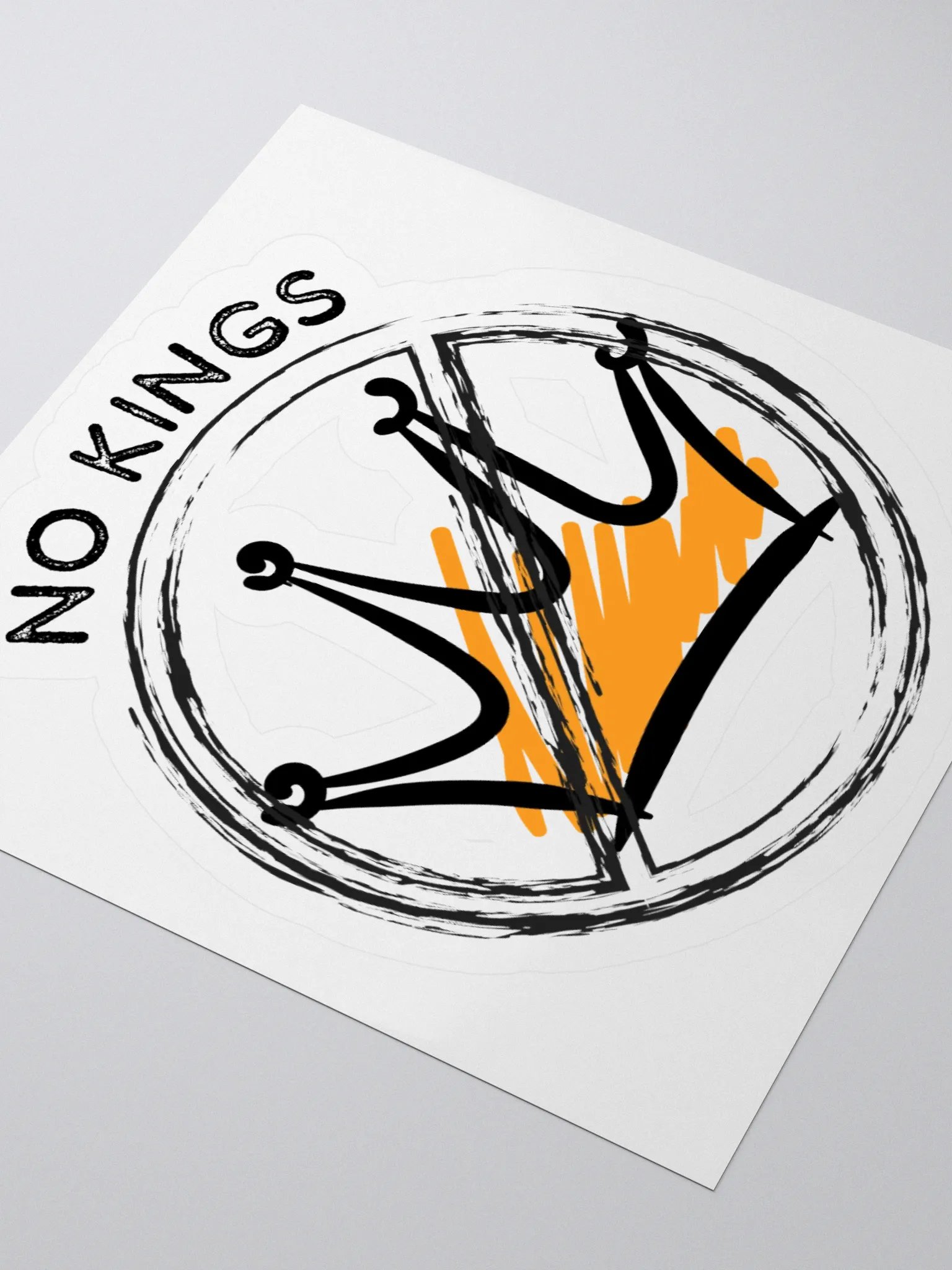 No Kings Sticker product image (7)