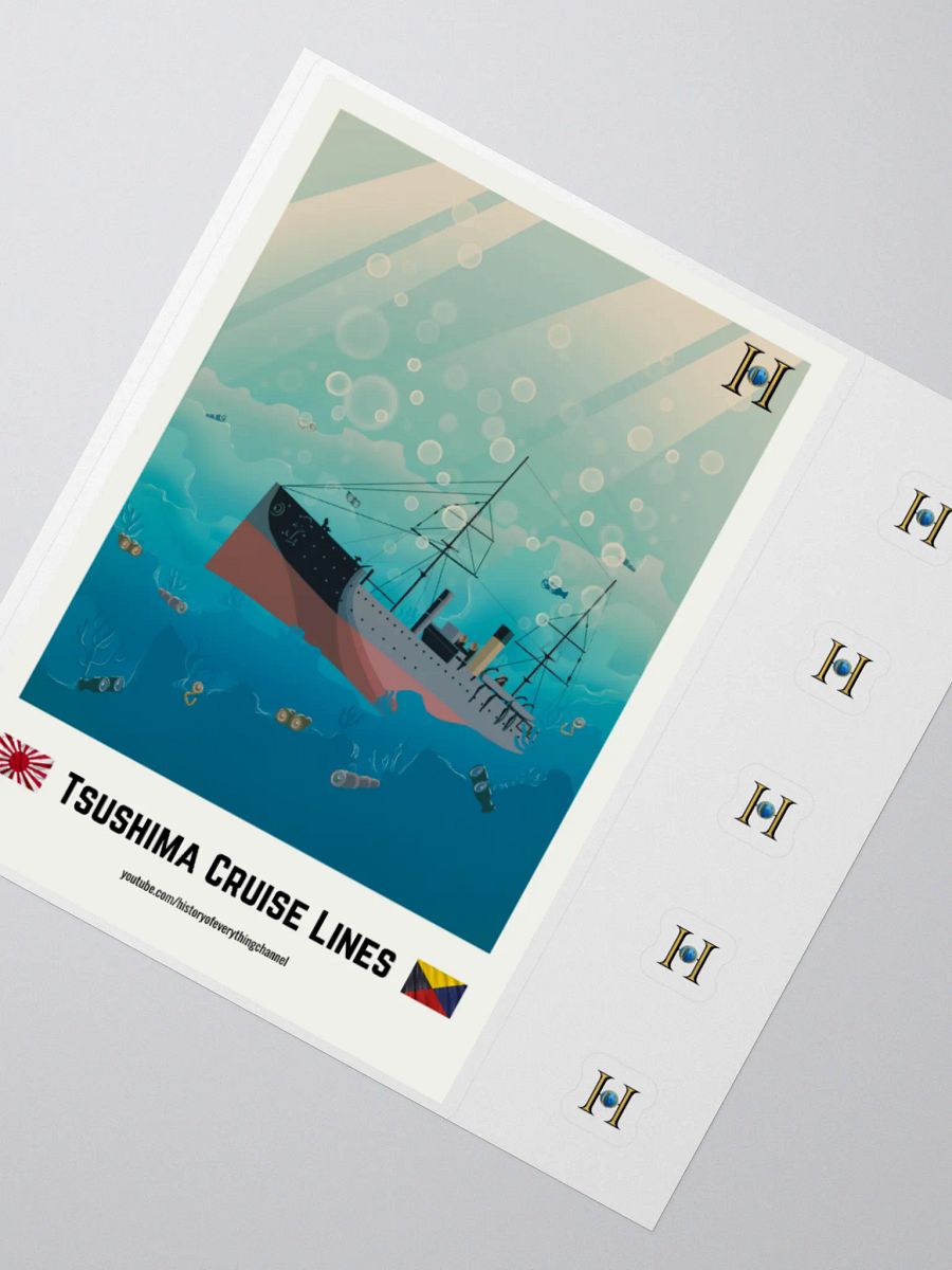 Tsushima Cruise Lines Stickers product image (5)