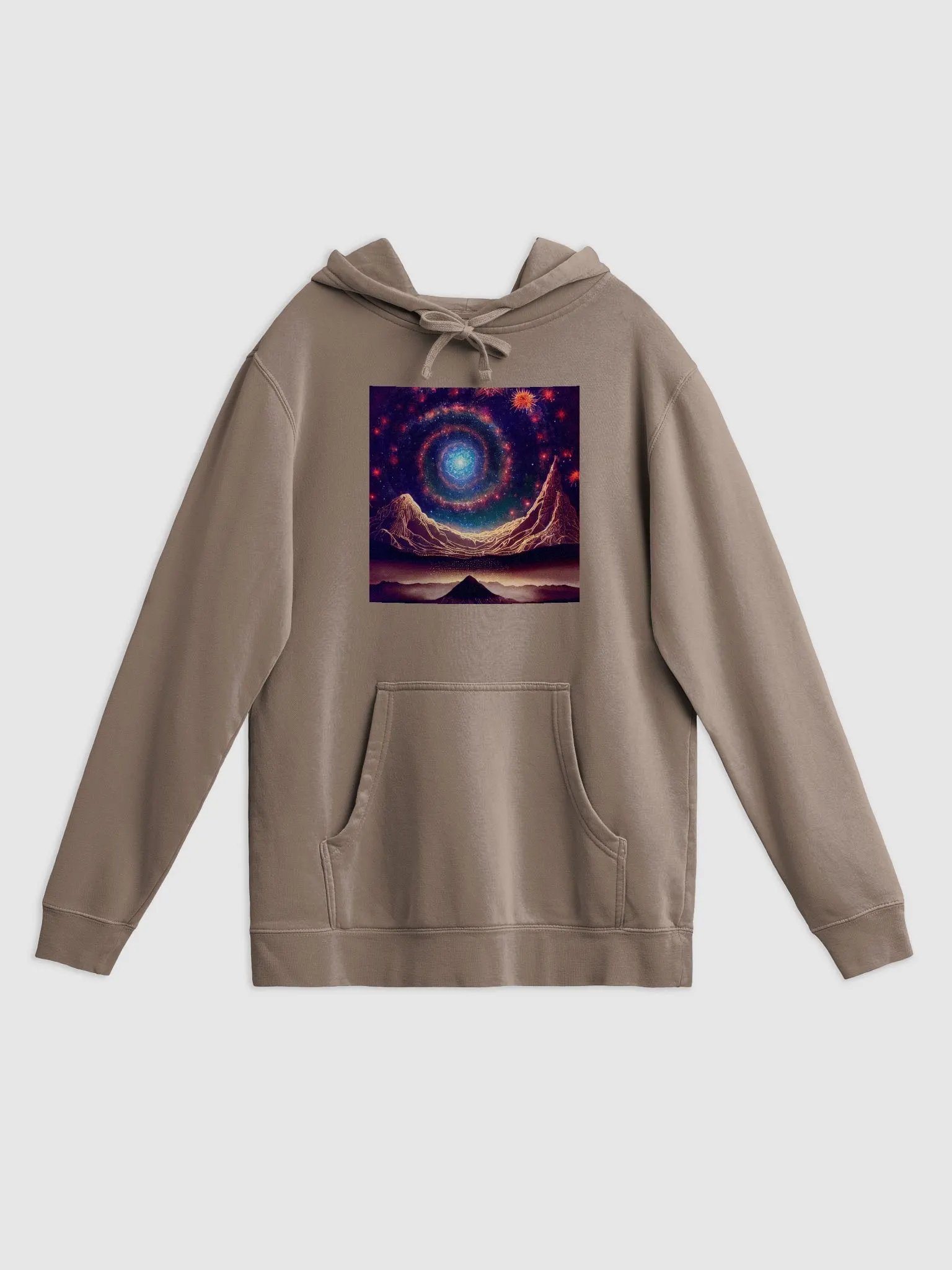 Fibonacci Sky Vintage Washed Out Hoodie Set product image (1)