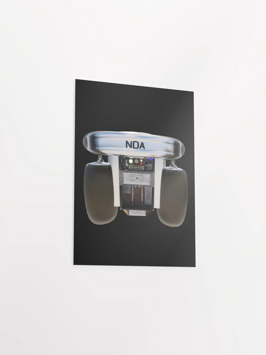 NDA Jetpack Black Enhanced Matte Paper Poster (in) product image (3)