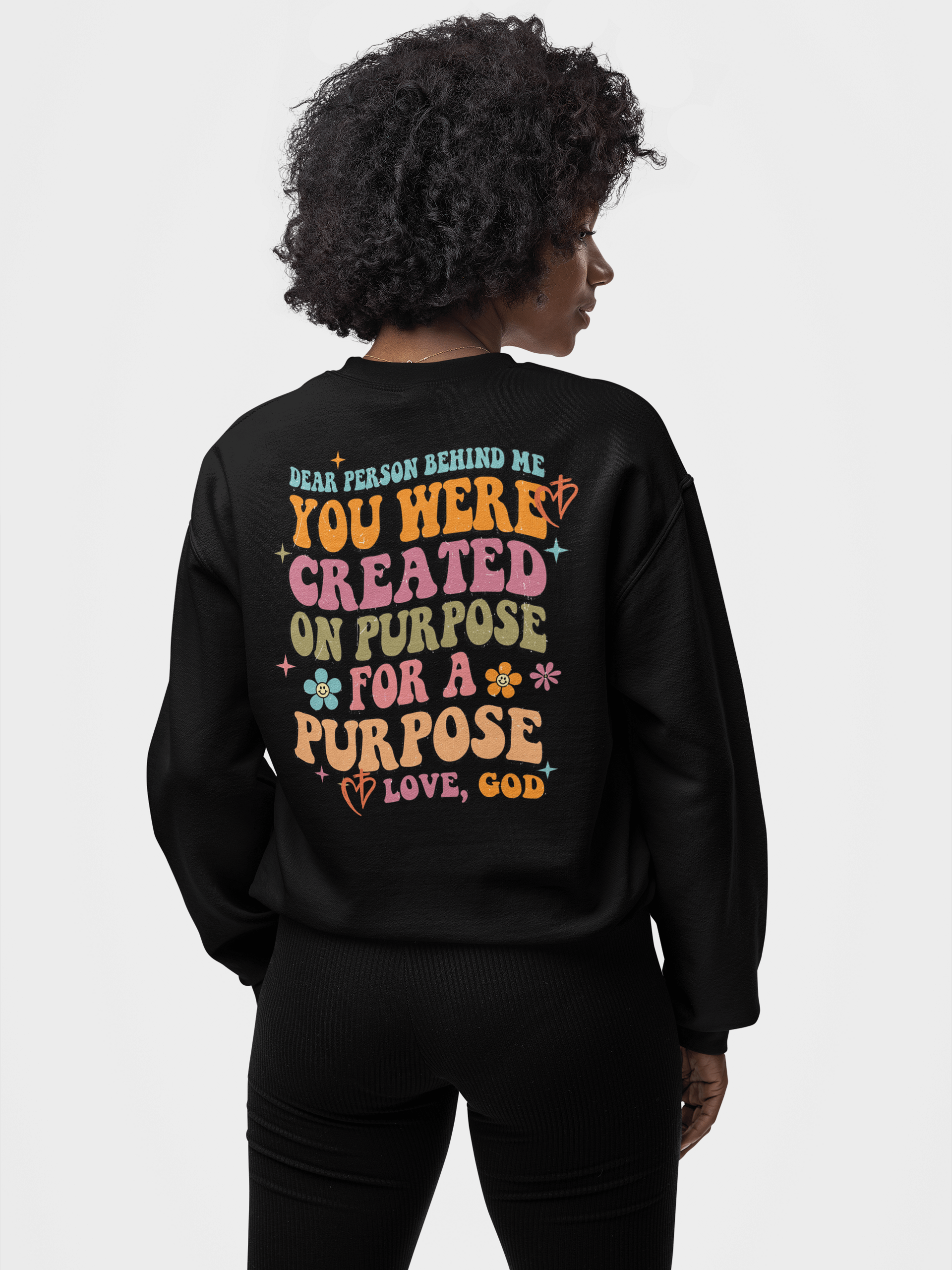 Created for a Purpose Bible Verse Unisex Sweatshirt product image (1)
