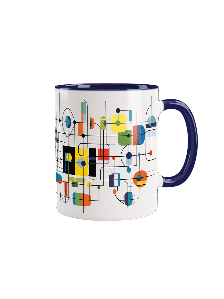 Geometric Harmony Ceramic Mug product image (3)