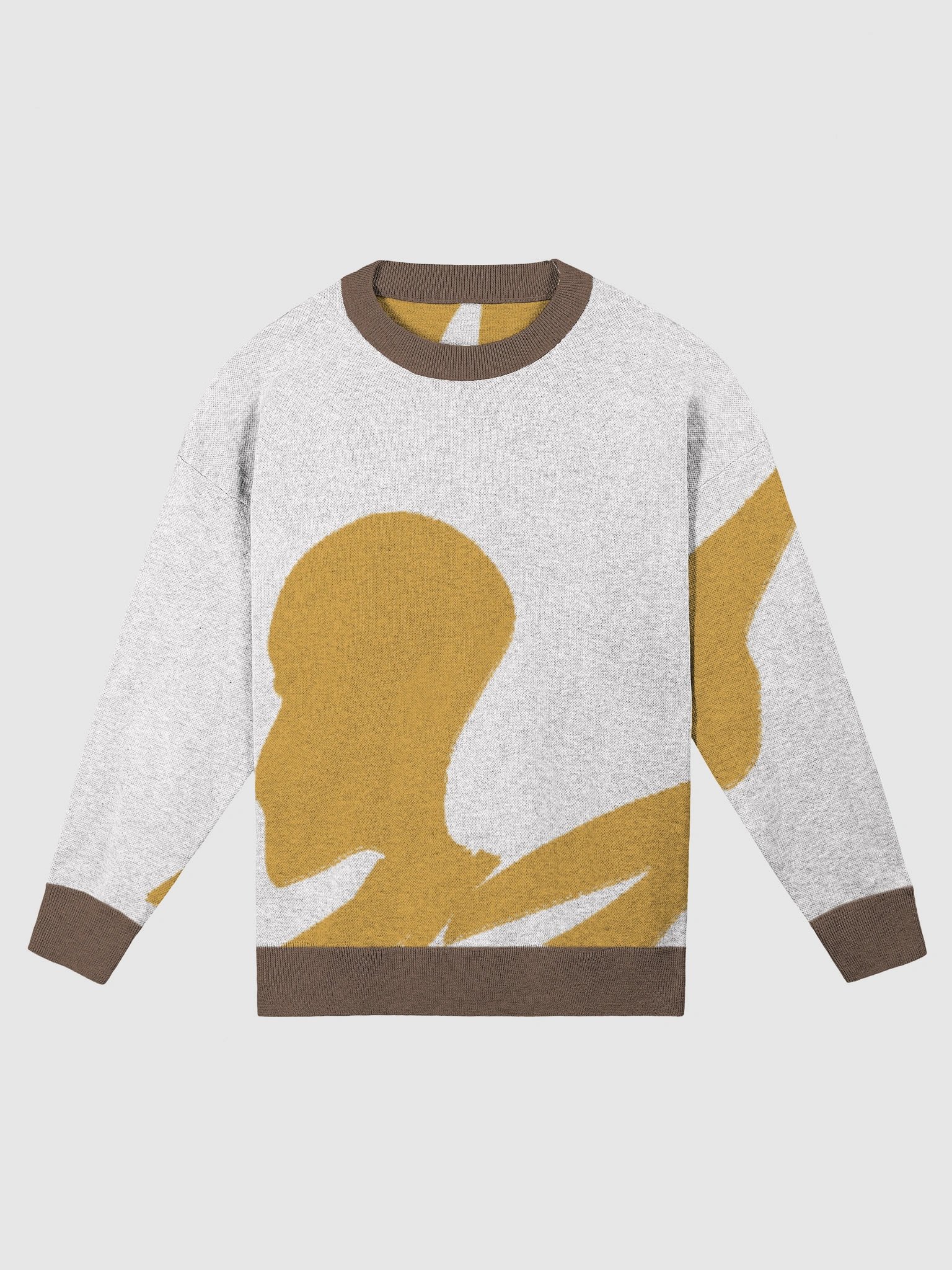 Sweater (Orange and Whit Colorway) product image (3)