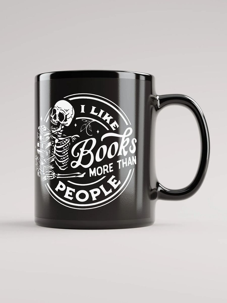 I Like Books More Than People Mug product image (1)