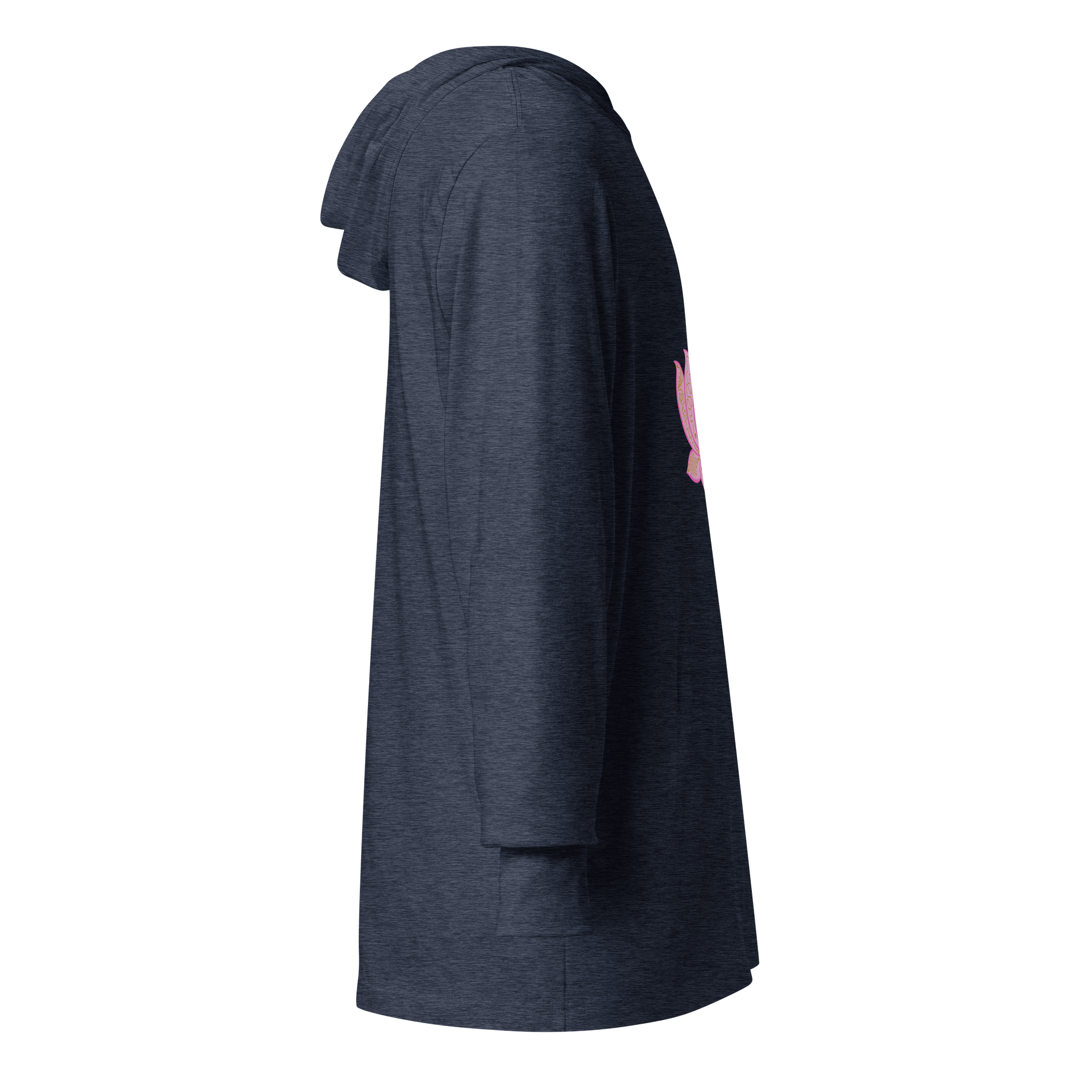 Golden Lotus Unisex Hooded Tee product image (5)